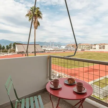 Margarita's Elegant Sunlit Palamidi View Apartment Nafplio